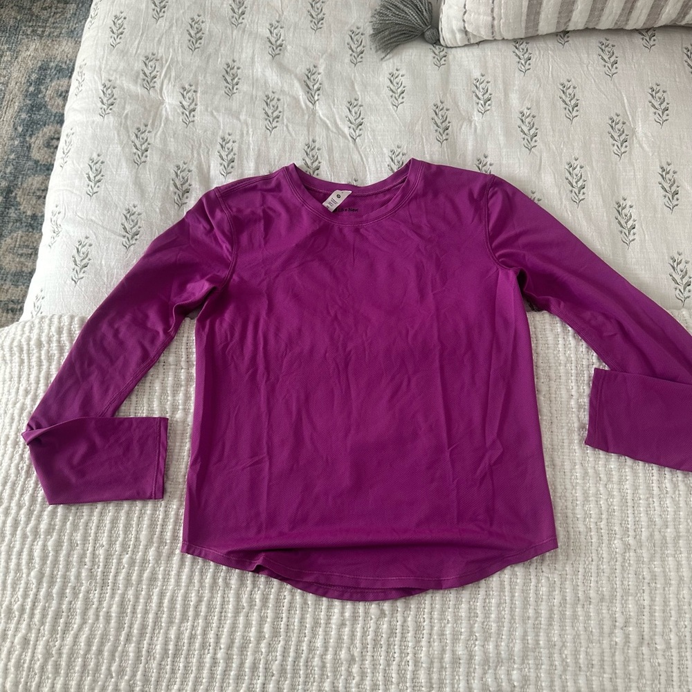 Lululemon high neck running and training long sleeve shirt- like new resale shop